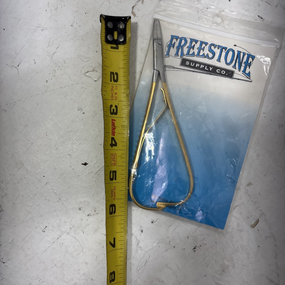Freestone Mitten Clamps 6 “ Gold - New
