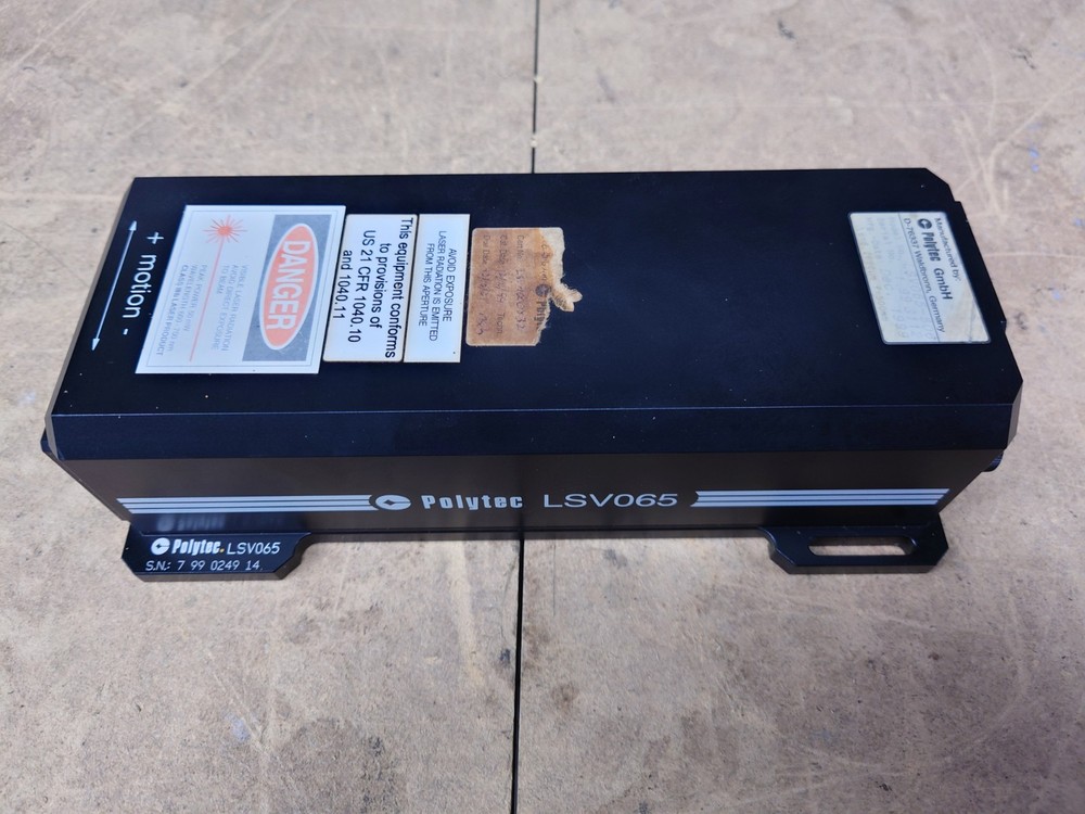 Polytech LSV-200US Laser Surface Velocimeter w/ LSV065