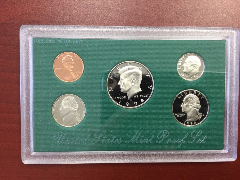 1998 Mint Proof Set with box