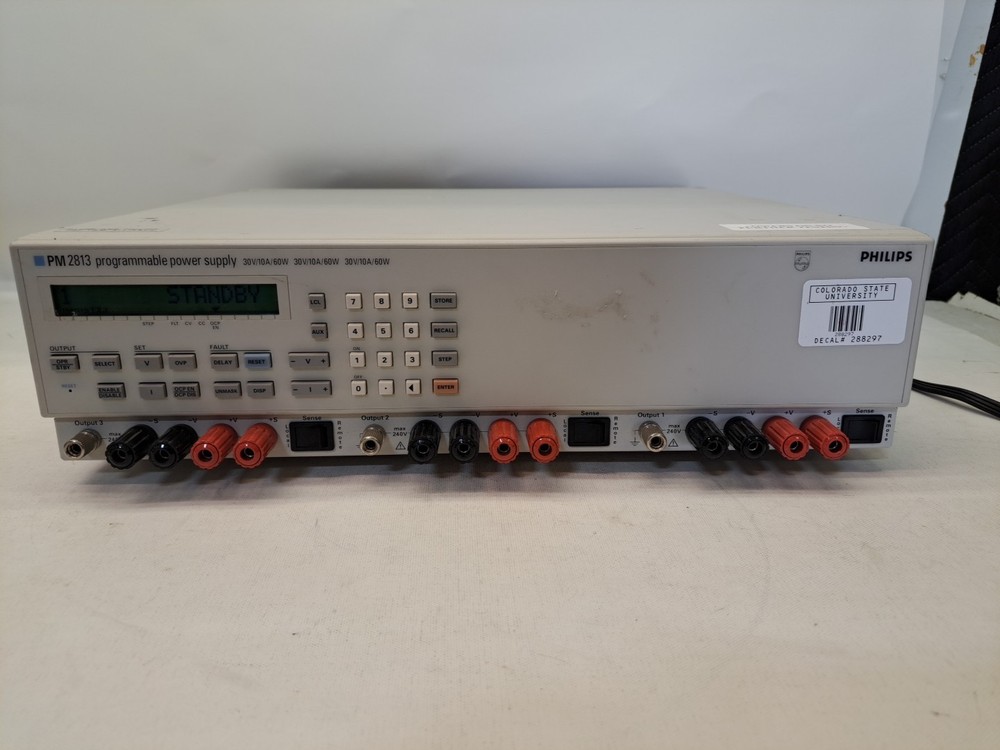 Phillips PM2813 Programmable Power Supply  USED