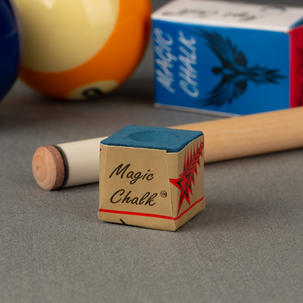 Magic CHMC Pool Cue Chalk Box of 2