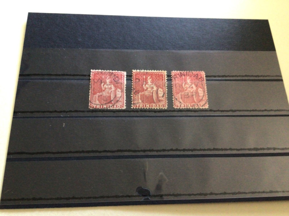 Trinidad early used  stamps A15835