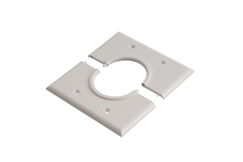 Arlington CESP2Low Voltage Two Gang Split Wall Plate