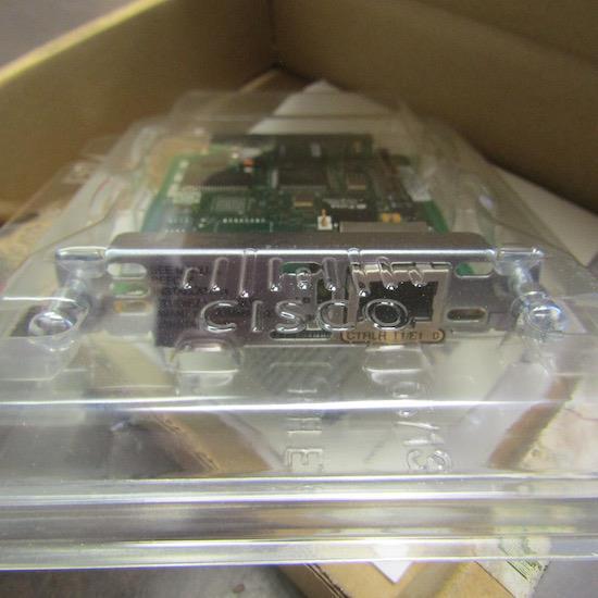 CISCO VWIC2-1MFT-T1/E1 MULTIFLEX TRUNK VOICE WAN INTERFACE CARD