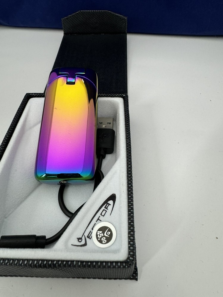 Vector ELECTRON - Arc "Flame" Sensor Ignition Cigar Lighter - Prizm - New