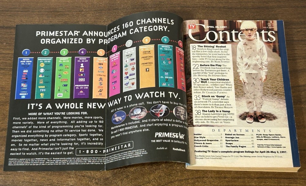 Collectors Edition Tv Guide The Shining Stephen King