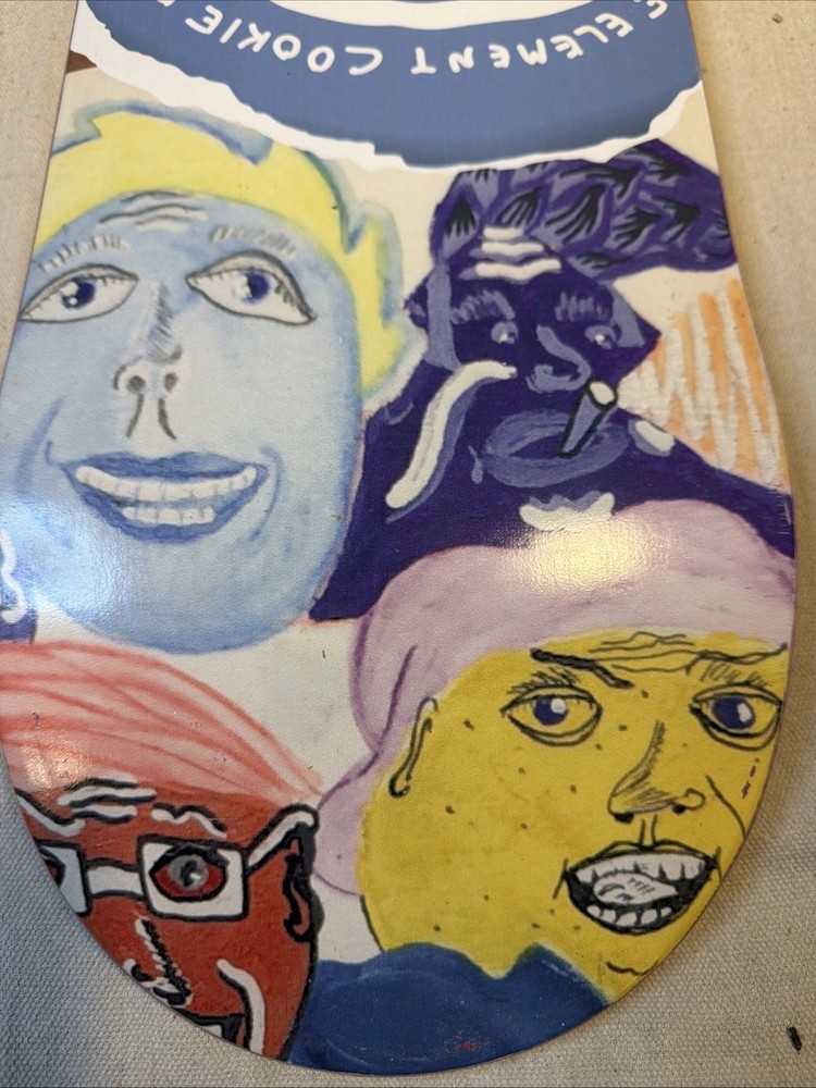 Element COLBOURN COOKIE FACES 8.2 Skateboard DECK Brand New