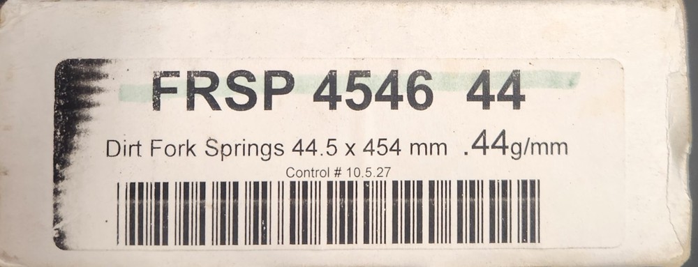 Racetech FRSP 4546 44 Spring