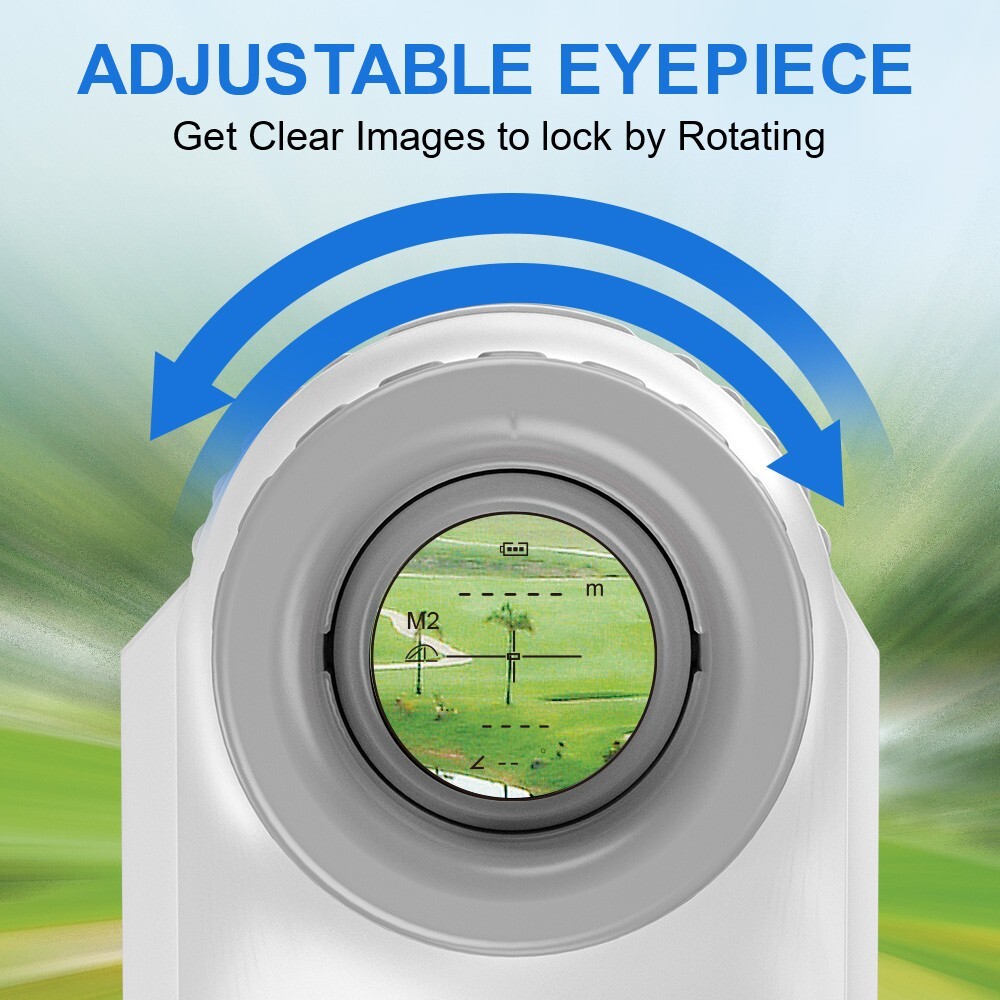 Golf Rangefinder with Slope, screen, Pin Lock Vibration