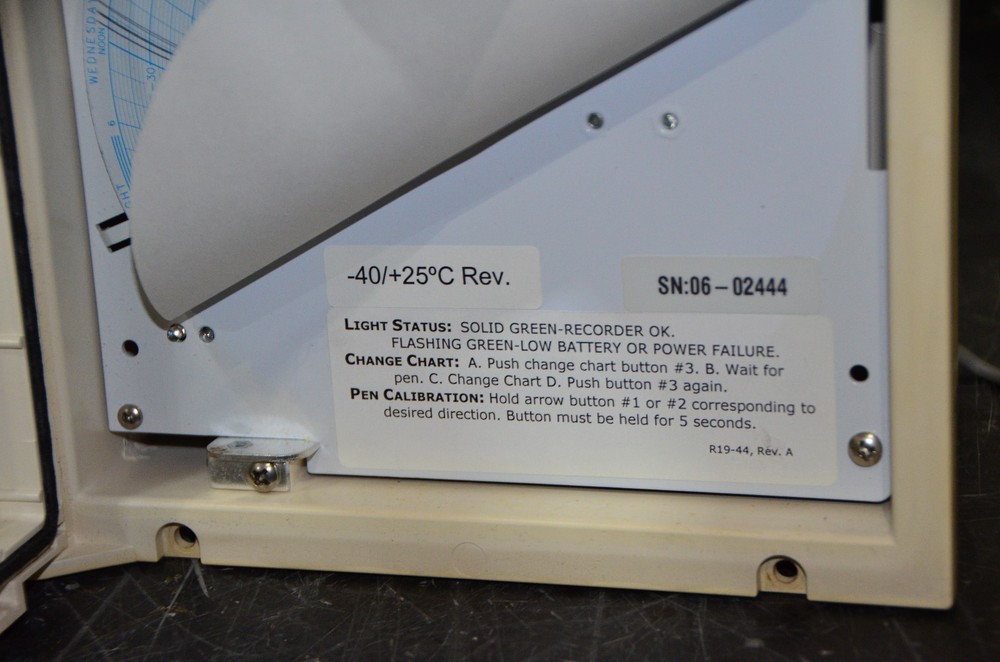 Cobex Temperature Chart Recorder 6" Single Pen Fully Cased