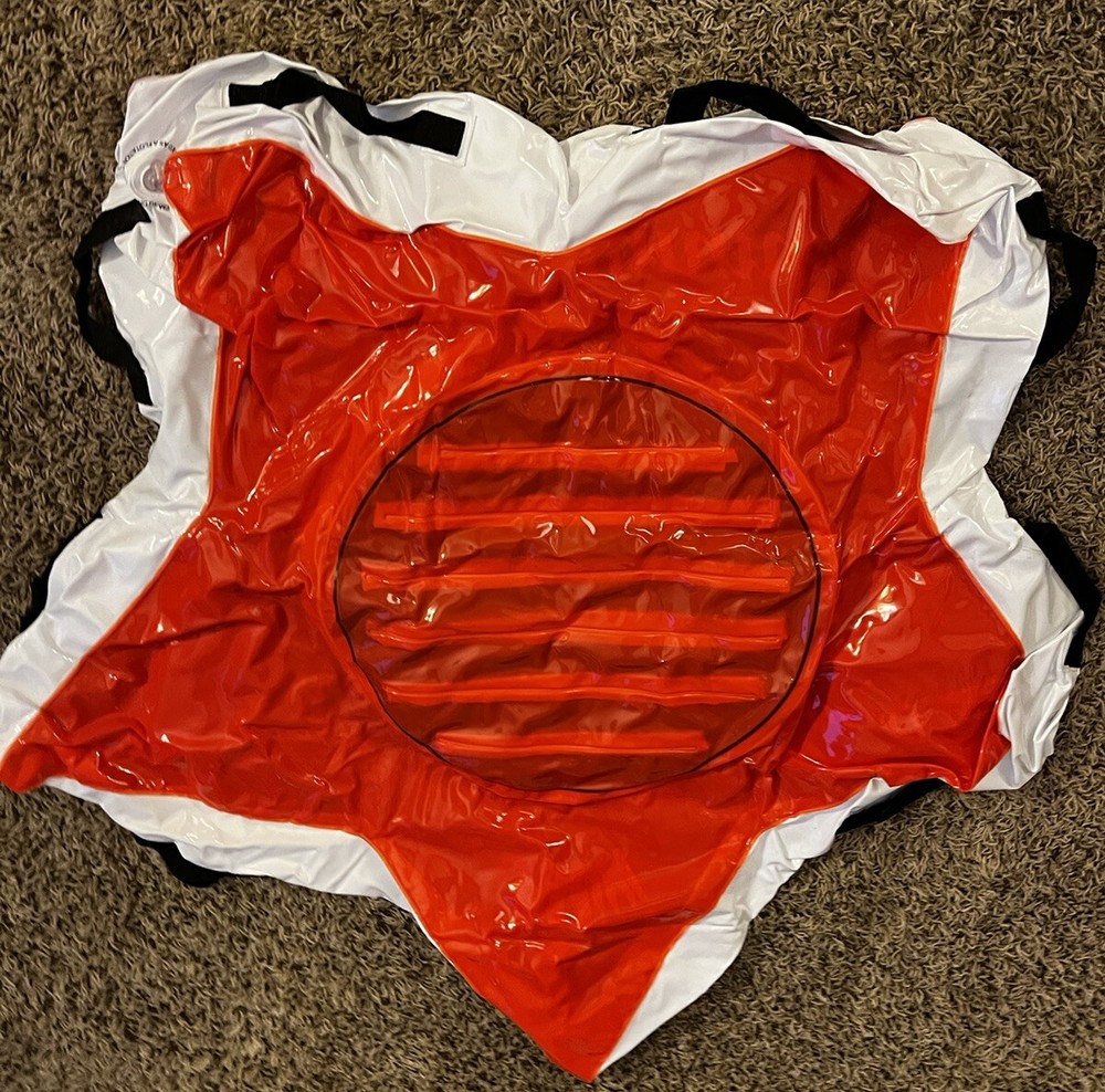 Budweiser Celebrate Summer Inflatable Floatable Water Cooler Red Star Shape