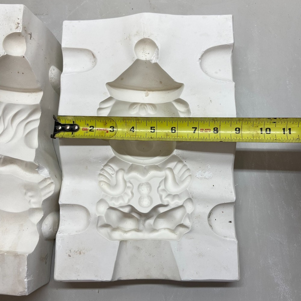 Ceramic Slip Casting Mold Clown Sitting Figure Byron