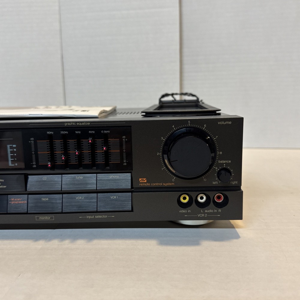 Technics SA-R230 Vintage Stereo Receiver TESTED WORKING