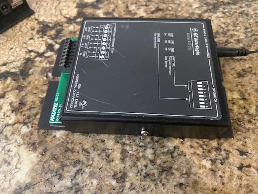 GE Interlogix Kalatel KTD-312 Interface