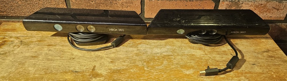 Lot Of (2) Microsoft XBox 360 Kinect (Untested)
