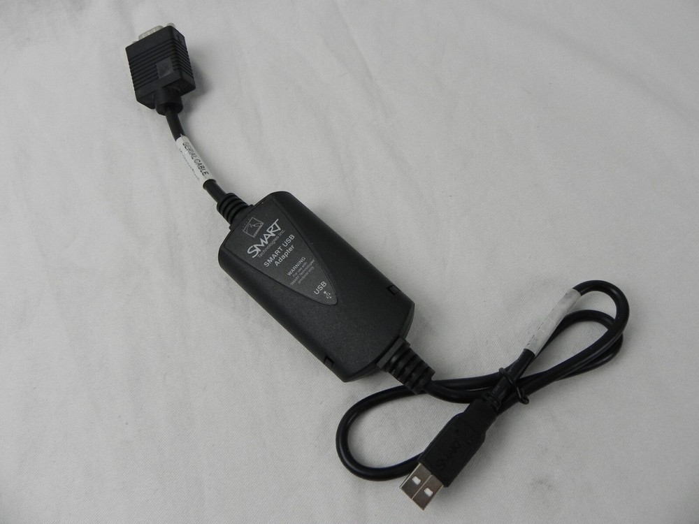 Smart Technologies USB Adapter DB9 9 Pin to USB Computer Serial Cable USB-002-00