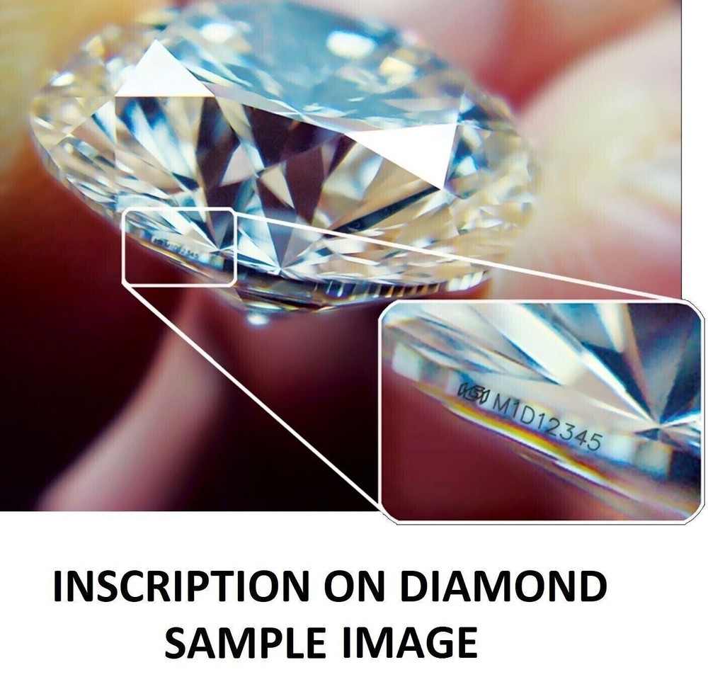2.00 Ct D VVS2 Round Lab Grown Diamond Studs Push Back Platinum IGI Certified