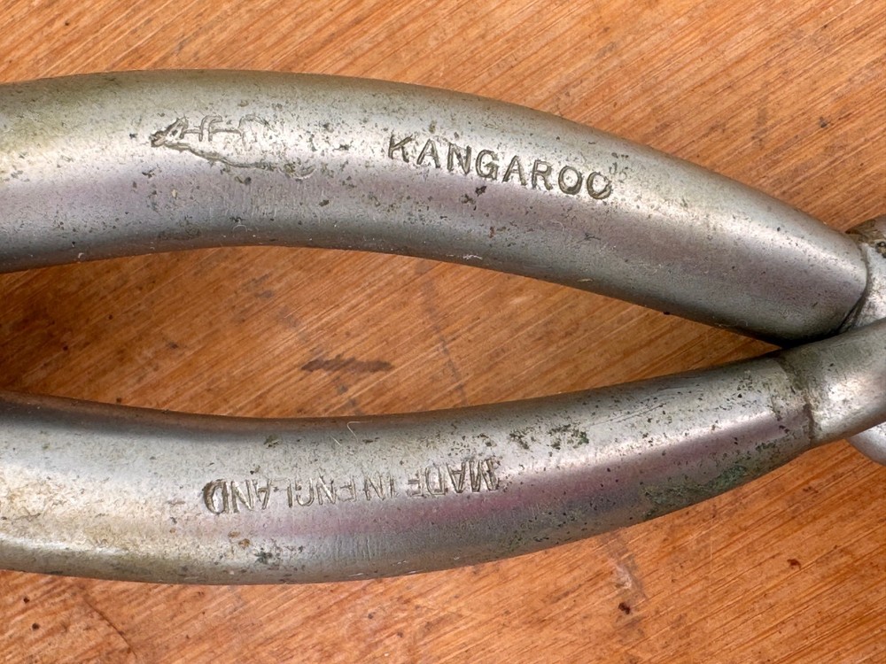 KANGAROO Made In England Eggbutt Never Rust Snaffle BIt ~ 5.5" mouth