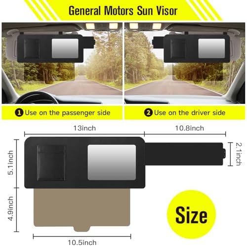 Car Visor Extender, Polarized Sun Visor Multifunctional Retractable L
