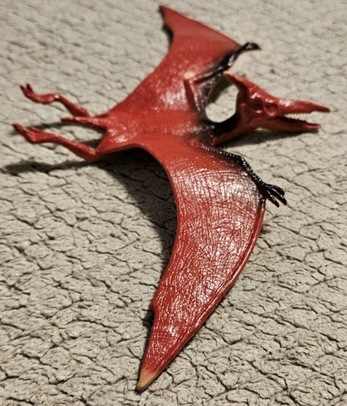 Pteranodon Dinosaur 5.25 Inches Long Red