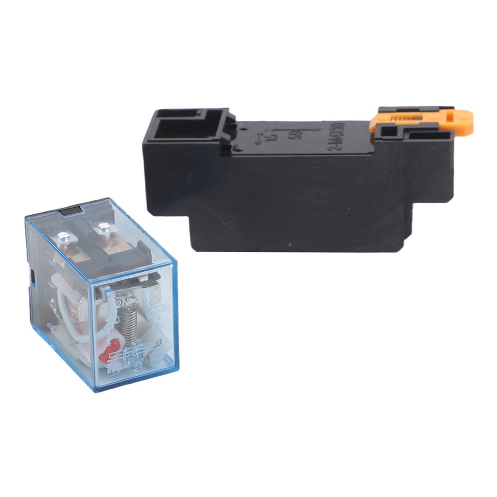 Efficiently Designed LY2N J Relay with Socket Base Operating at 220VAC/240VAC