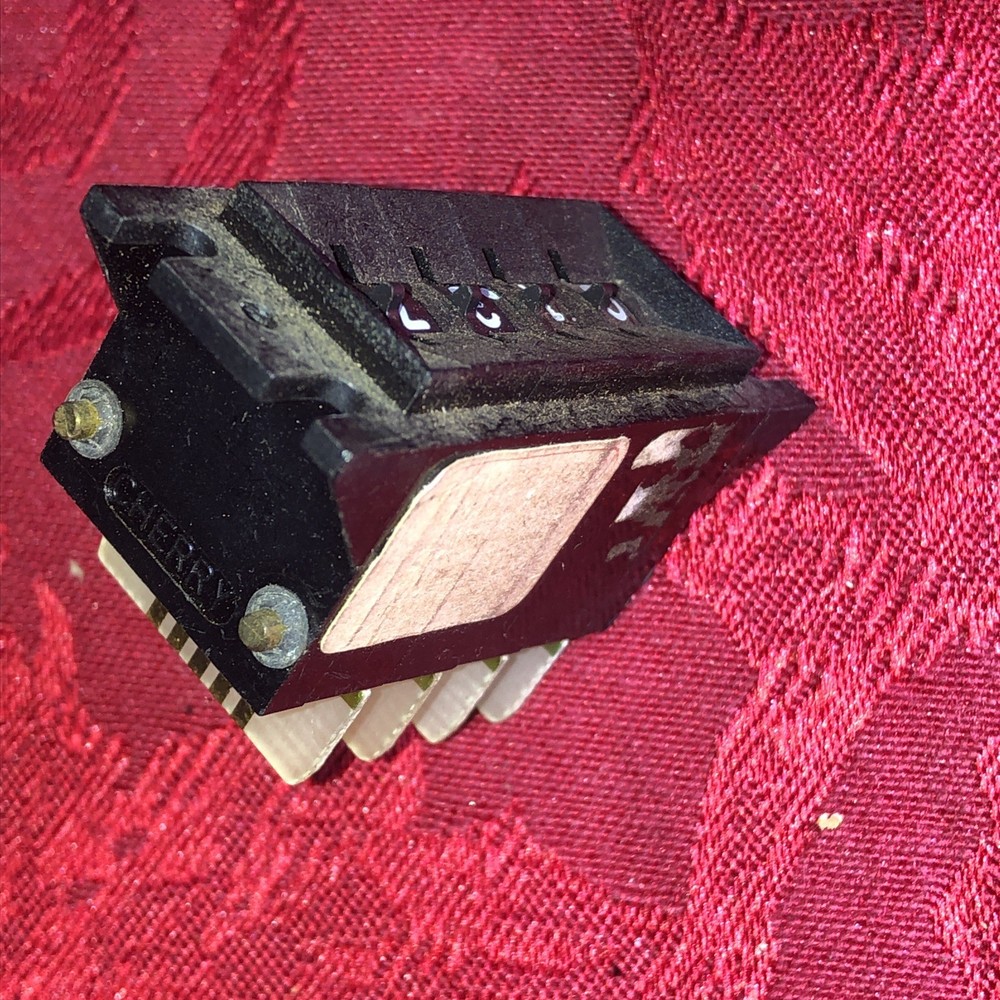Vtg Cherry Rotary Counter Electronics