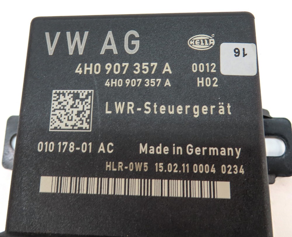 2012 AUDI A7 (C7 4G8) HEADLIGHT HEAD LIGHT LAMP RANGE CONTROL MODULE
