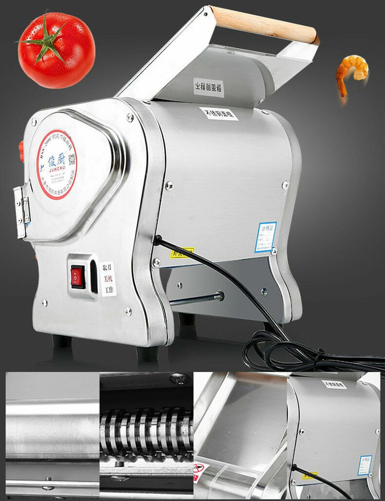 Electric Pasta Maker Noodle Machine Dumpling Skin Roller Noodle Width 2/6mm