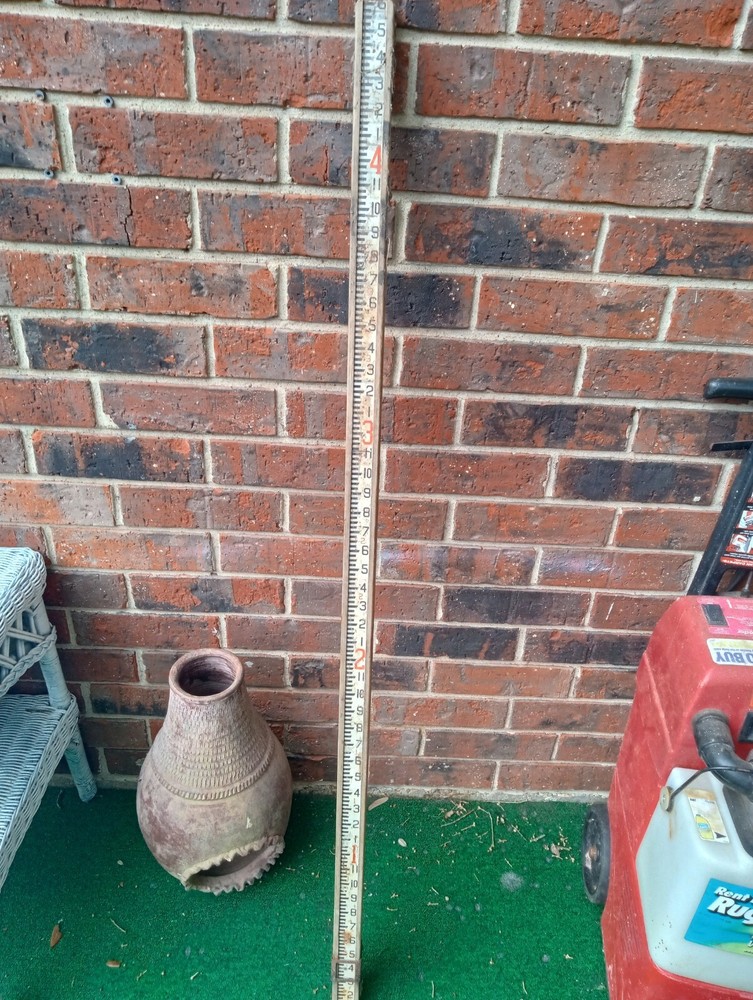 Large MEASURING STICK DEPTH FINDER