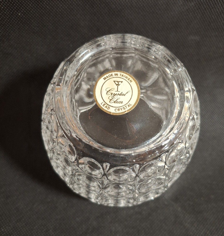Songbird Crystal Lidded Compote