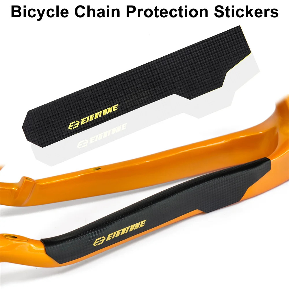 Bicycle Chain Protection Stickers MTB Frame Protector Scratch-Resistant Road