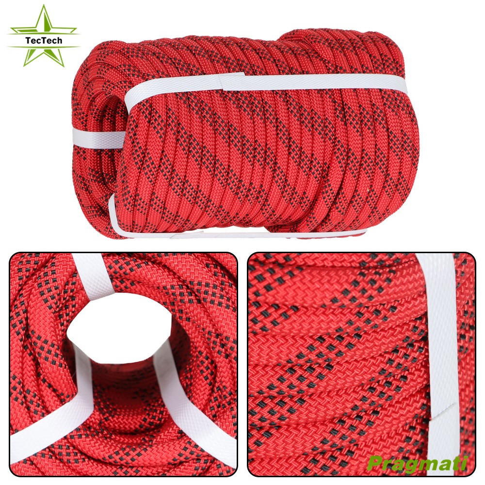 3/8" × 100' 3520Lbs Pulling Braid Polyester Rope Arborist Tree Rope