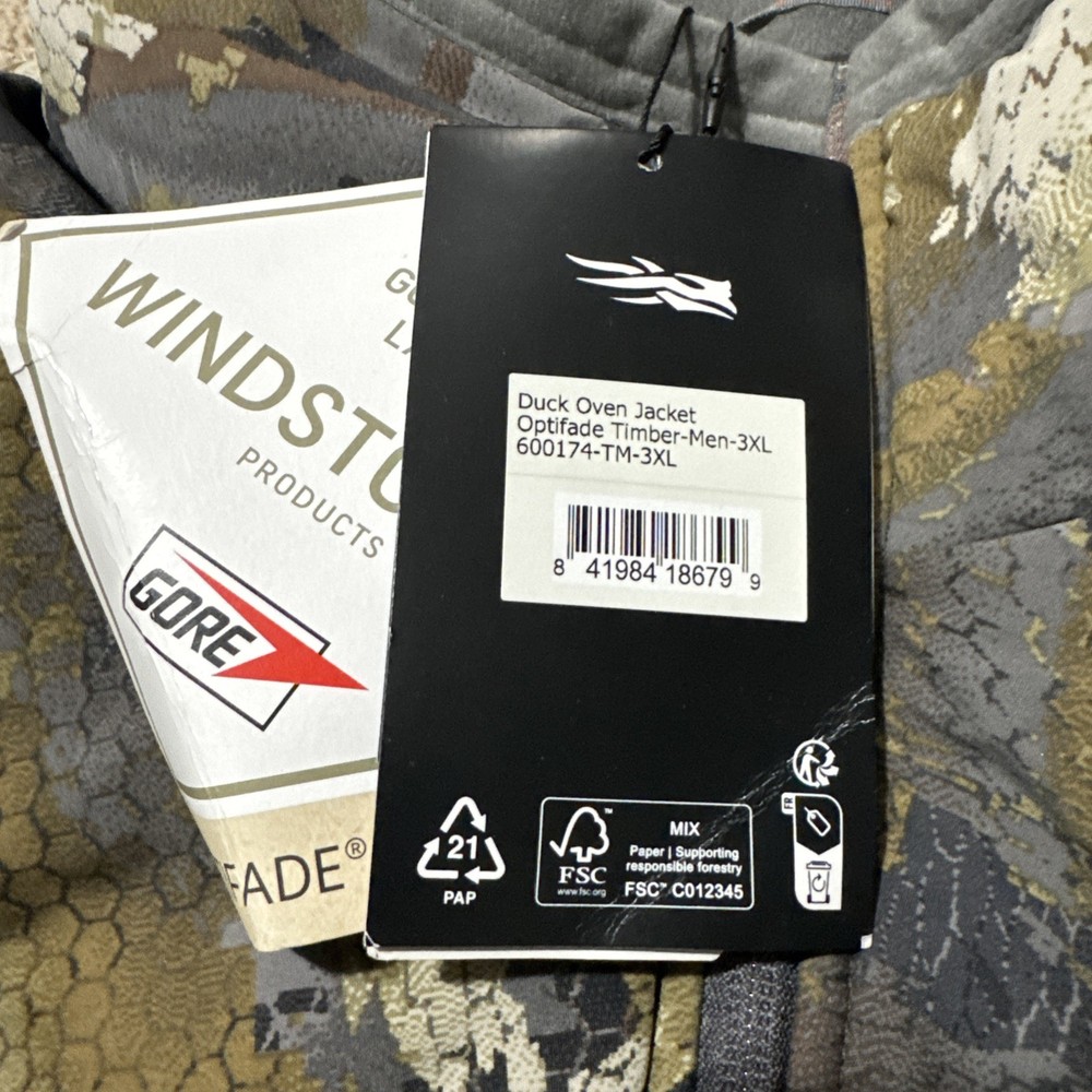 Sitka Duck Oven Jacket Timber 3XL