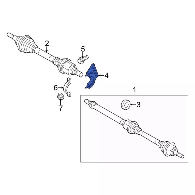 Genuine Ford Bracket CV6Z3K305F