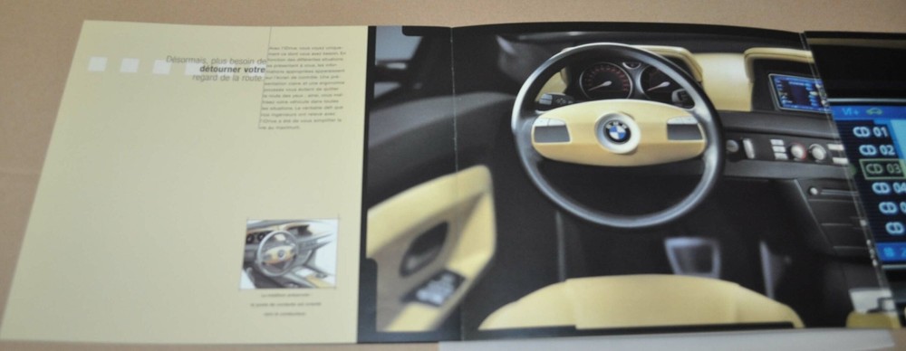 2000 BMW i Drive Brochure Prospekt FR