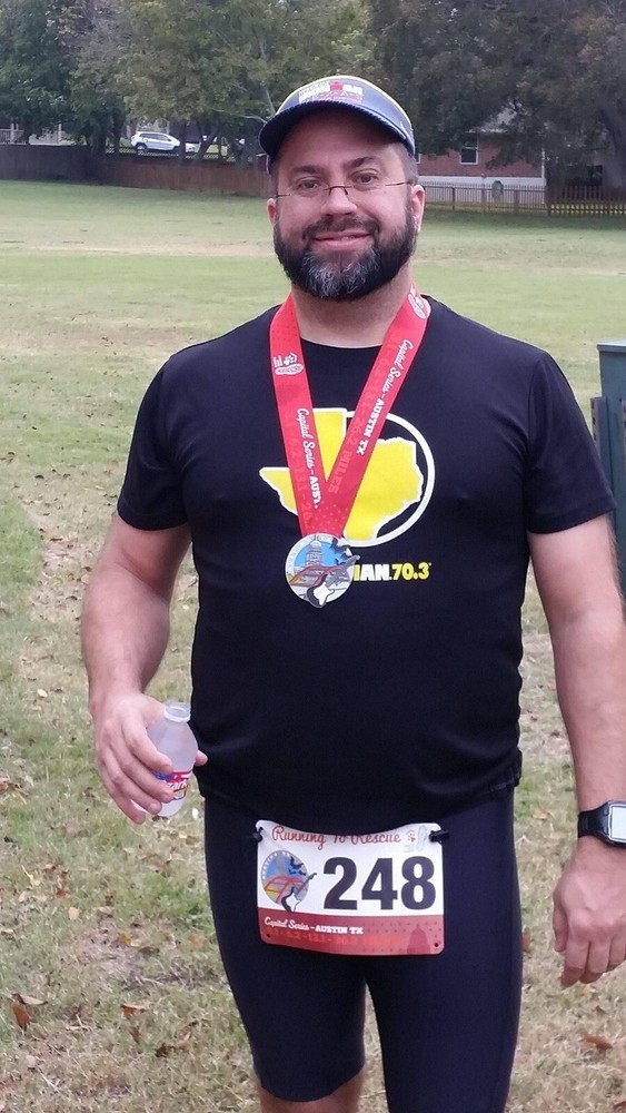 Austin, TX marathon finisher medal