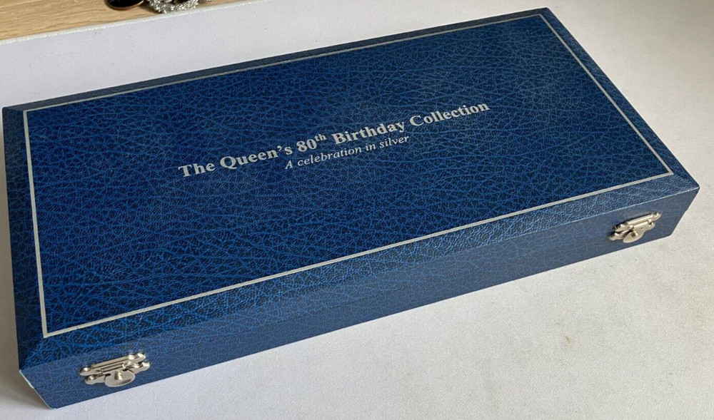 2006 Royal Mint Silver Proof Set Box & Booklet ONLY. NO COINS