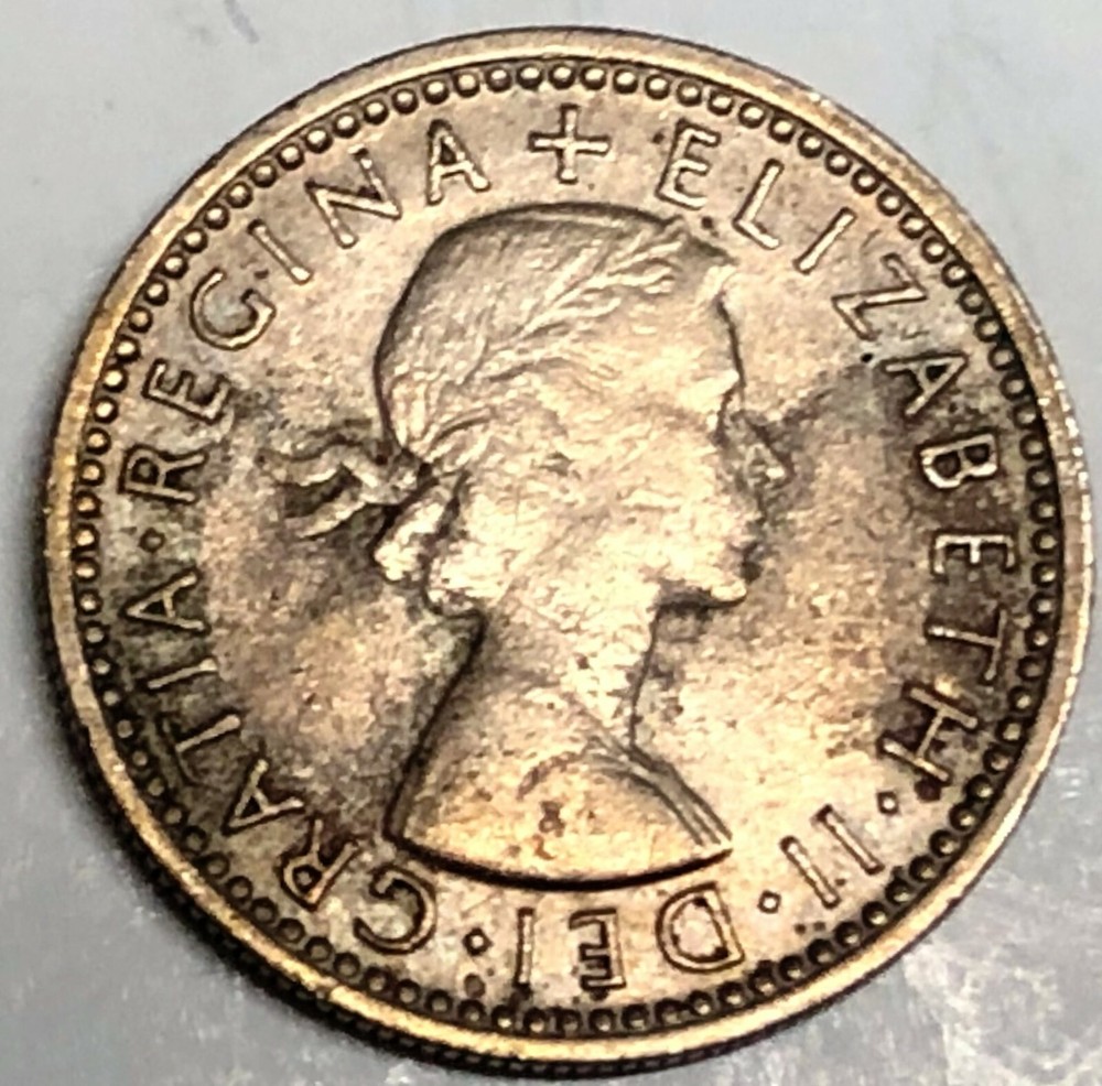 # C7776 GREAT BRITAIN COIN, SIXPENCE 1964