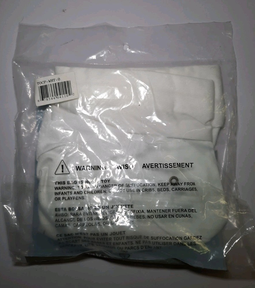 Chef Works Toque Chefs Hat White - A963 New Sealed
