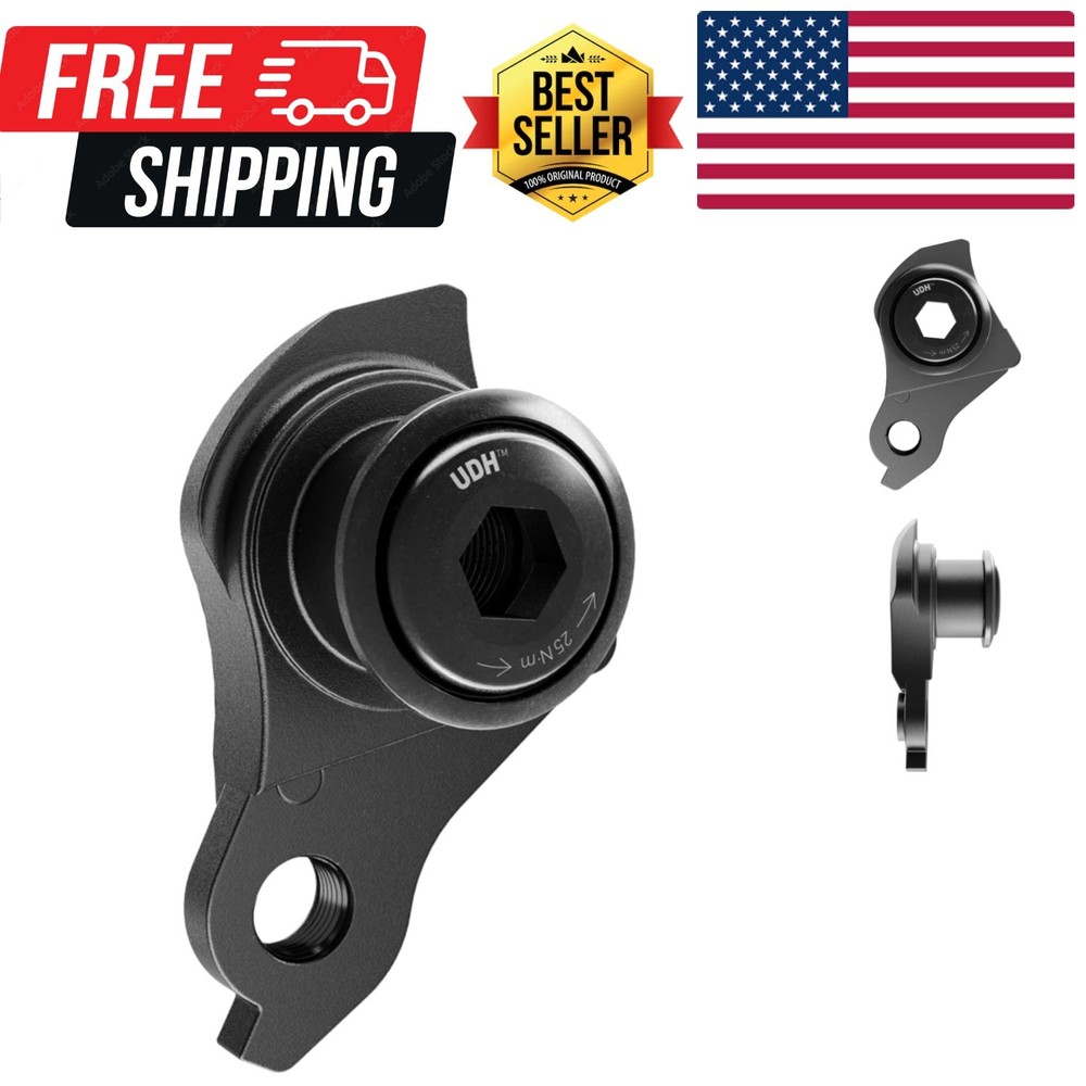Universal Derailleur Hanger - Aluminum, Black