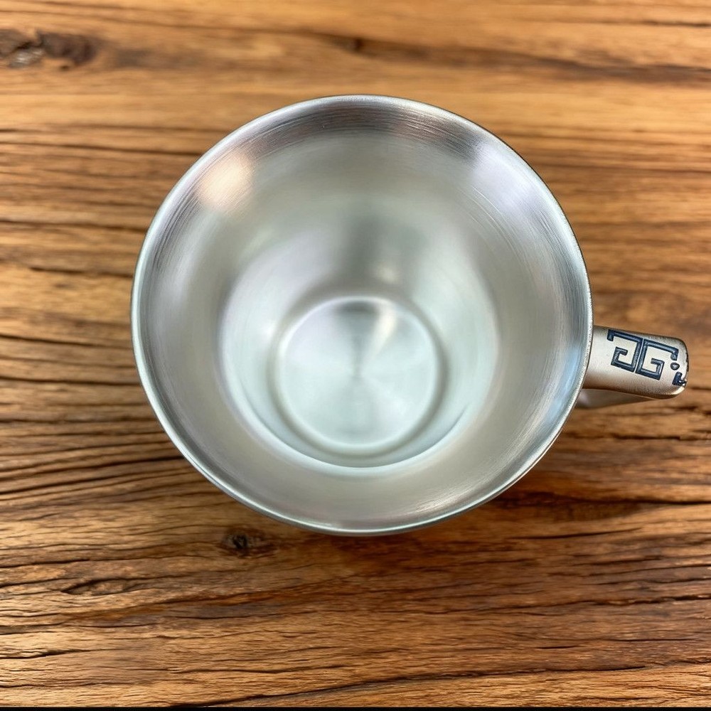 Gilt Silver Bird Ceramic Coffee Cup, 8cm 100ml, Luxury Tea Cup