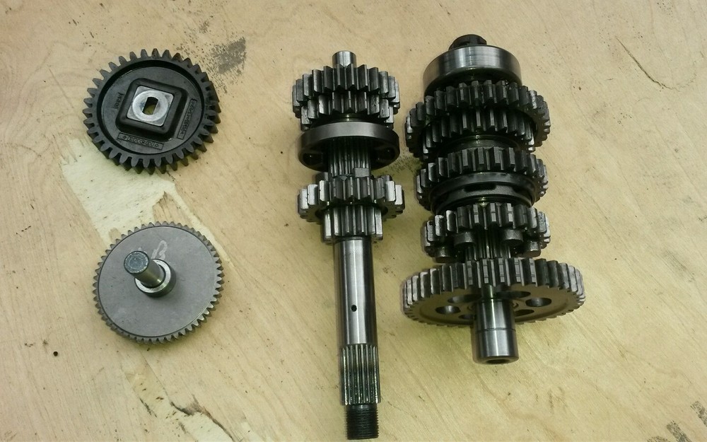 Honda cbf125 gearbox