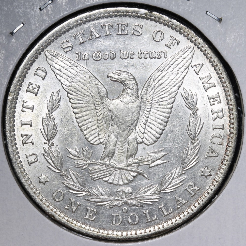 1883-O Morgan Silver Dollar AU++/UNC E381 VOEF