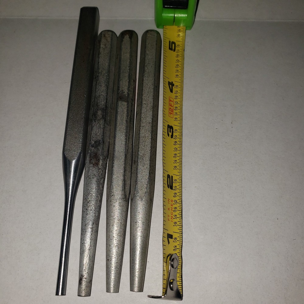 TOOLS * PUNCH LOT (4 Pieces)