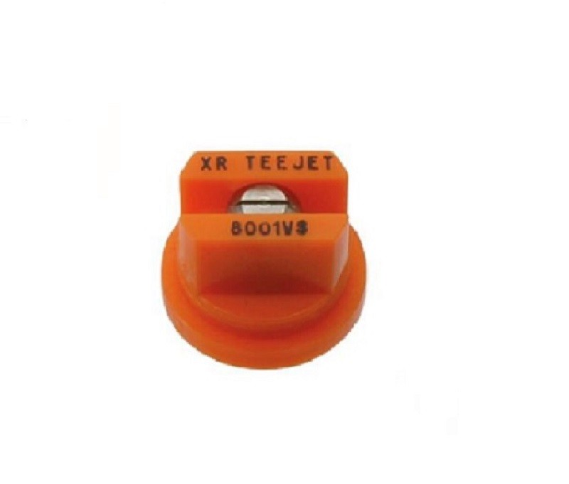 Pack of 25 - TeeJet Extended Range Flat Spray Tips Orange 80° Poly w/SS Insert