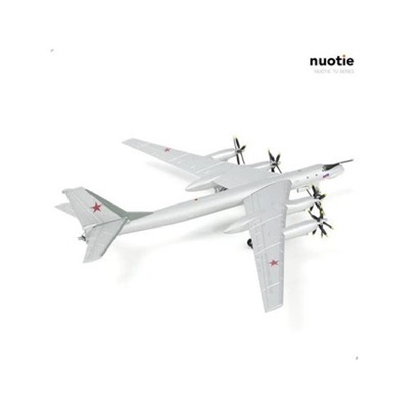 Model airplane Tu-95 Bear 1:200 metal bomber