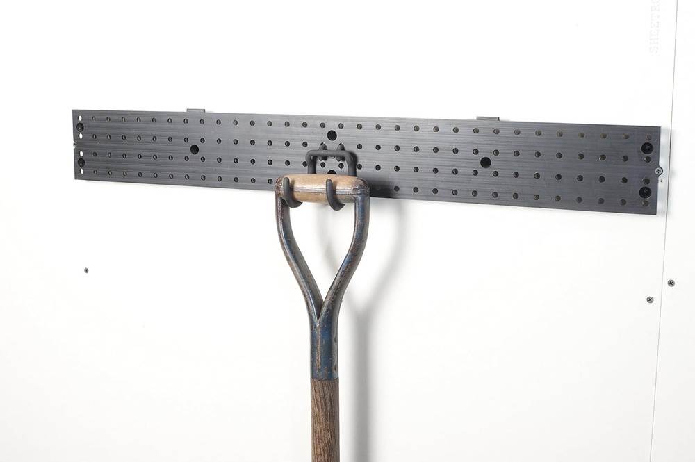 Versatile Double Utility Hook for Efficient Garage and Workspace Storage