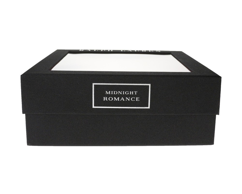 Ralph Lauren Midnight Romance Empty Container 8" X 8" X 4"