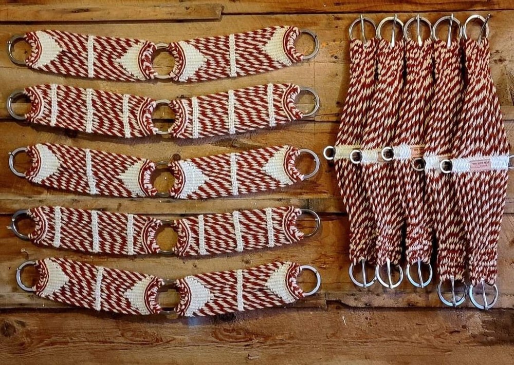 Handmade bar ROPER CINCHES! 100% Mohair!