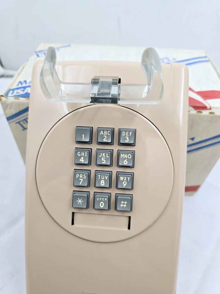 New Vintage ITT Bell Telephone Wall Mount